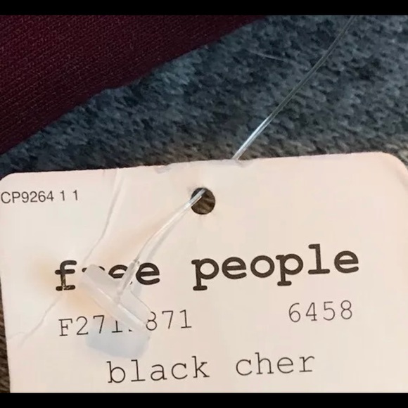 Free People Burgundy Dress NWT - Picture 4 of 6